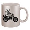 11oz Metallic Silver Mug Thumbnail