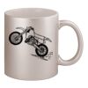 11oz Metallic Silver Mug Thumbnail
