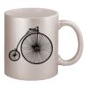 11oz Metallic Silver Mug Thumbnail