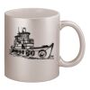 11oz Metallic Silver Mug Thumbnail