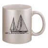 11oz Metallic Silver Mug Thumbnail