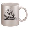 11oz Metallic Silver Mug Thumbnail