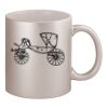 11oz Metallic Silver Mug Thumbnail