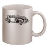 11oz Metallic Silver Mug Thumbnail