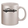 11oz Metallic Silver Mug Thumbnail