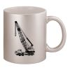 11oz Metallic Silver Mug Thumbnail