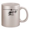 11oz Metallic Silver Mug Thumbnail