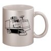 11oz Metallic Silver Mug Thumbnail