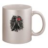 11oz Metallic Silver Mug Thumbnail