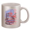 11oz Metallic Silver Mug Thumbnail