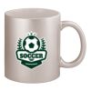 11oz Metallic Silver Mug Thumbnail