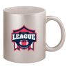 11oz Metallic Silver Mug Thumbnail