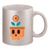 11oz Metallic Silver Mug Thumbnail