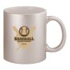 11oz Metallic Silver Mug Thumbnail