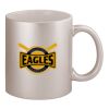 11oz Metallic Silver Mug Thumbnail