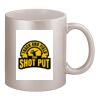 11oz Metallic Silver Mug Thumbnail