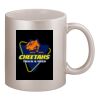 11oz Metallic Silver Mug Thumbnail