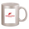 11oz Metallic Silver Mug Thumbnail