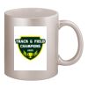 11oz Metallic Silver Mug Thumbnail