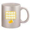11oz Metallic Silver Mug Thumbnail