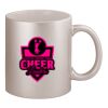 11oz Metallic Silver Mug Thumbnail