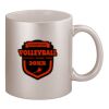 11oz Metallic Silver Mug Thumbnail