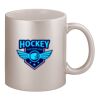 11oz Metallic Silver Mug Thumbnail