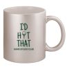 11oz Metallic Silver Mug Thumbnail