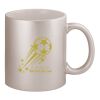 11oz Metallic Silver Mug Thumbnail