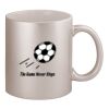 11oz Metallic Silver Mug Thumbnail