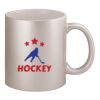 11oz Metallic Silver Mug Thumbnail