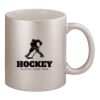11oz Metallic Silver Mug Thumbnail