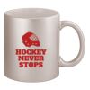 11oz Metallic Silver Mug Thumbnail