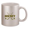 11oz Metallic Silver Mug Thumbnail