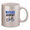 11oz Metallic Silver Mug Thumbnail