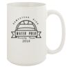 15oz White Mug Thumbnail